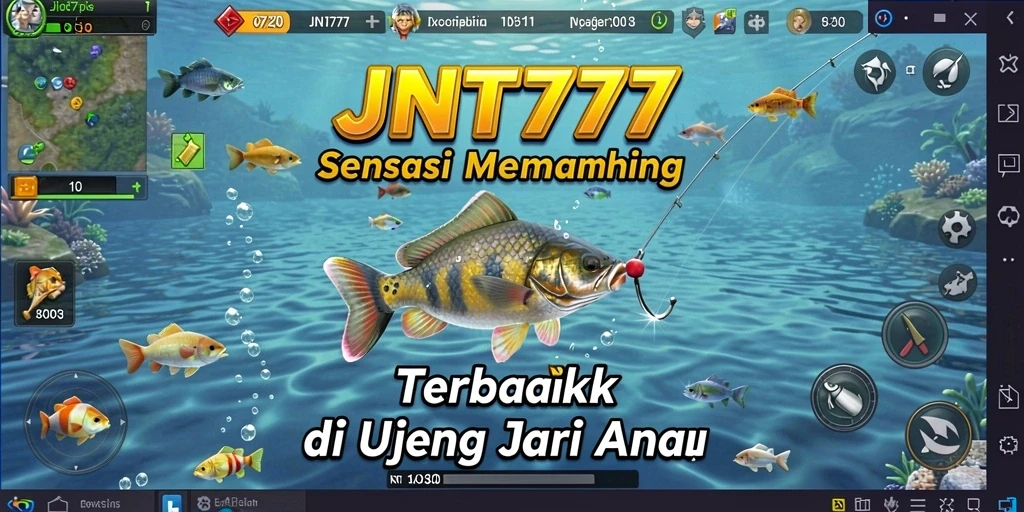 Tampilan menakjubkan saat bermain JNT777 dengan gameplay Fishing.