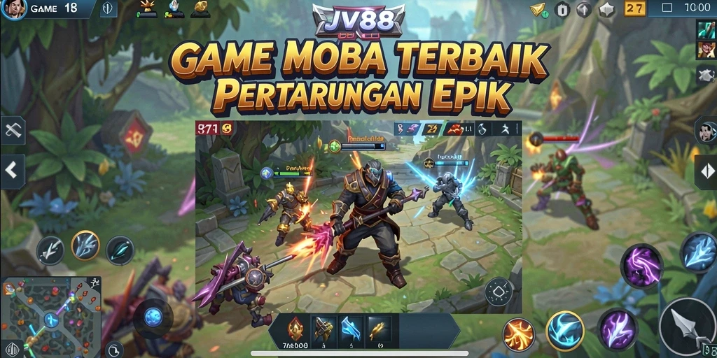Tampilan gameplay JV88 yang penuh aksi dan strategi.