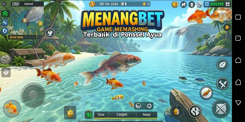 Gameplay memancing yang seru dan mendebarkan di MENANGBET.