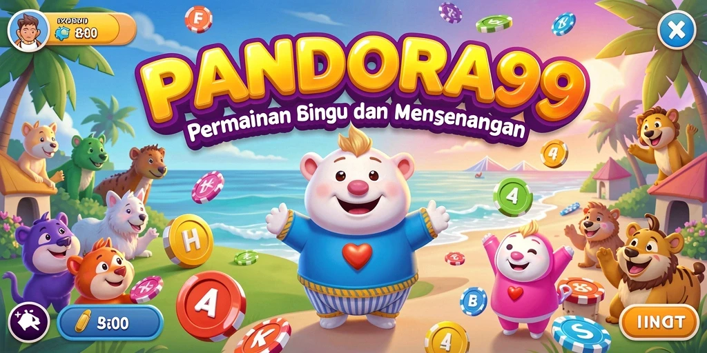 Gameplay seru Bingo di PANDORA99 dengan teman-teman.