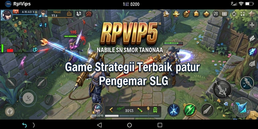 Tangkapan layar gameplay RPVIP5 dengan aksi strategi yang mendebarkan.