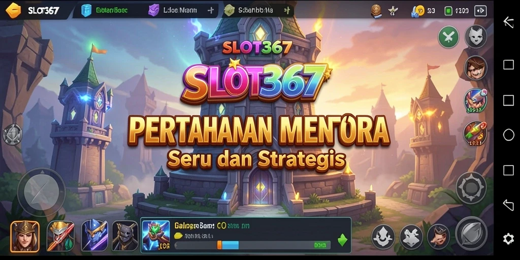 Tangkapan layar dari gameplay SLOT367 dalam aksi Tower Defense yang seru.