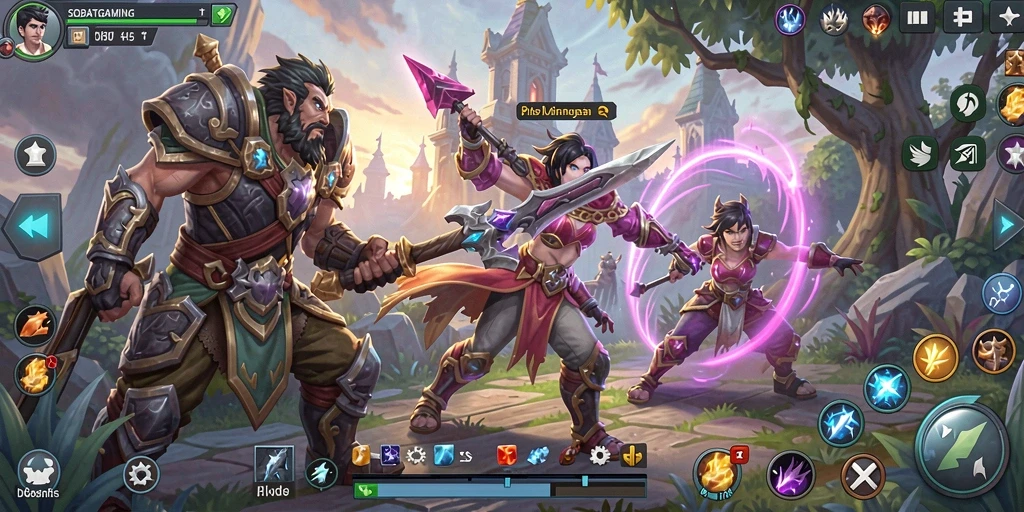 Tampilan menarik dari petualangan seru di SOBATGAMING.
