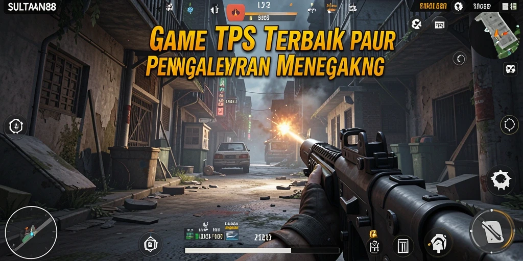 Gameplay menegangkan dalam pertempuran TPS di SULTAN88.