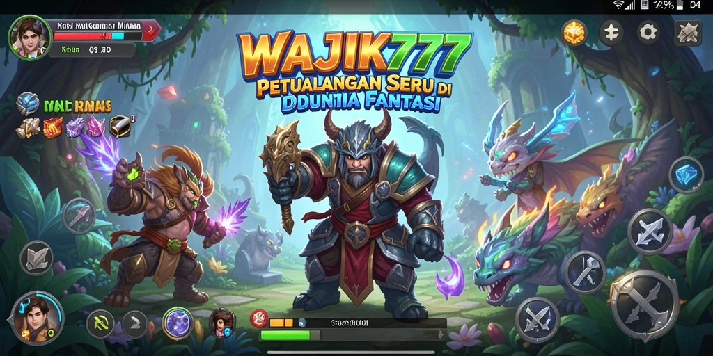 Screenshot gameplay WAJIK777 yang menampilkan aksi petualangan seru.